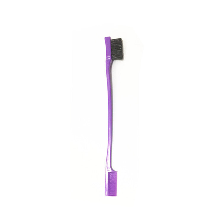 Brush on Hair Color Double-Sided Edge Control Comb & Eyebrow Brush | Four Flaire
