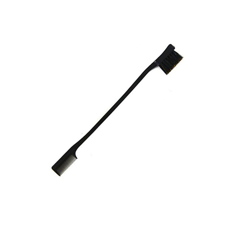 Brush on Hair Color Double-Sided Edge Control Comb & Eyebrow Brush | Four Flaire