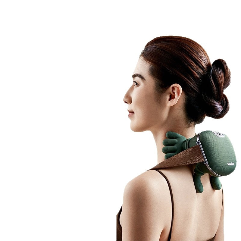 Four Flaire 4 Hands Neck Massager – Wireless Shoulder & Back Pain Relief