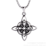 Irish Women’s Fashion Steel Necklace – Stylish Titanium Pendant Jewelry | Four Flaire