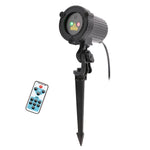 Four Flaire Outdoor Green and Red Lighting – Waterproof Laser Courtyard Light