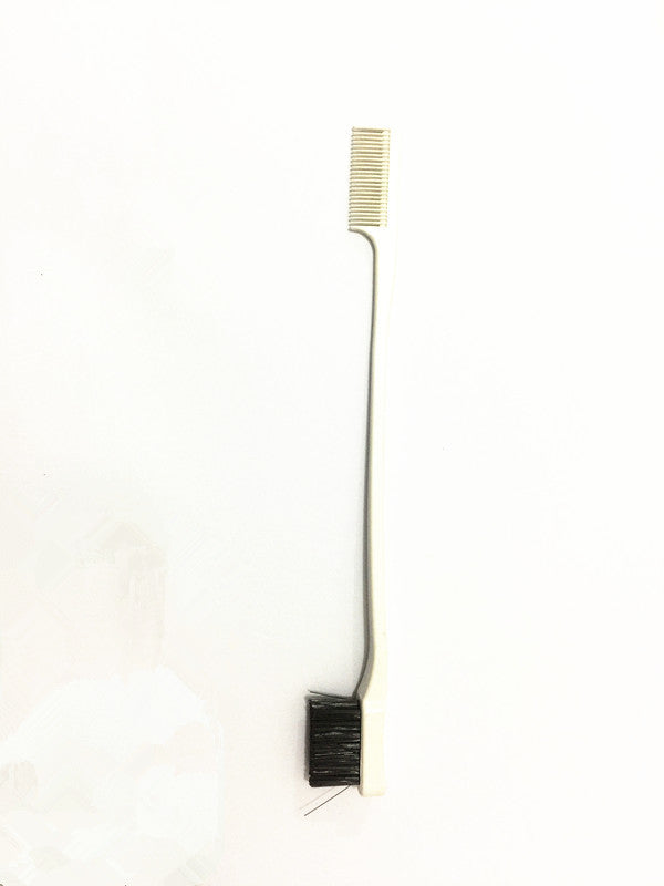 Brush on Hair Color Double-Sided Edge Control Comb & Eyebrow Brush | Four Flaire