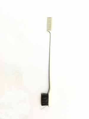 Brush on Hair Color Double-Sided Edge Control Comb & Eyebrow Brush | Four Flaire