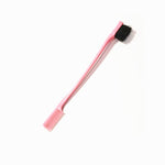 Brush on Hair Color Double-Sided Edge Control Comb & Eyebrow Brush | Four Flaire