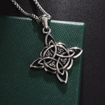 Irish Women’s Fashion Steel Necklace – Stylish Titanium Pendant Jewelry | Four Flaire