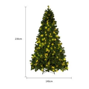 Four Flaire Christmas Tree Decoration Set – Artificial Snow PVC Holiday Tree