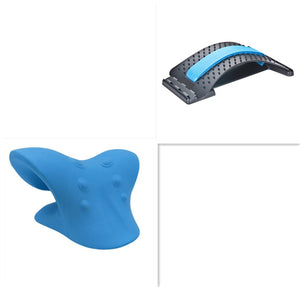 Four Flaire Multifunctional Back and Neck Massager – Six-Wheel Manual Massage Tool