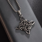 Irish Women’s Fashion Steel Necklace – Stylish Titanium Pendant Jewelry | Four Flaire