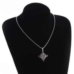 Irish Women’s Fashion Steel Necklace – Stylish Titanium Pendant Jewelry | Four Flaire